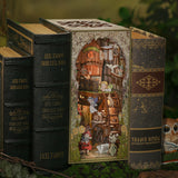 Elven Paradise Booknook Bookshelf Insert