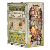 Elven Paradise Booknook Bookshelf Insert