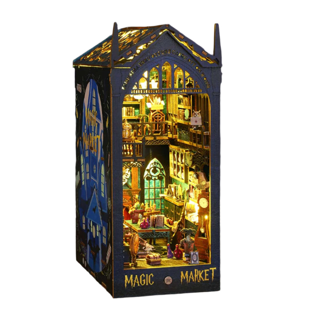 Magic Market DIY 3D Wooden Book Nook