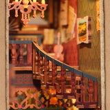 Sherlock Holmes Detective Agency Wooden Puzzle Book Nook