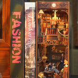 Sherlock Holmes Detective Agency Wooden Puzzle Book Nook