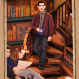 Sherlock Holmes Detective Agency Wooden Puzzle Book Nook