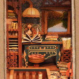 Sherlock Holmes Detective Agency Wooden Puzzle Book Nook