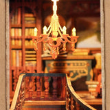 Sherlock Holmes Detective Agency Wooden Puzzle Book Nook