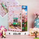 Sakura's Travel Wooden Book Nook Kit