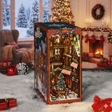 Christmas Corner – DIY Wooden Book Nook Shelf Insert