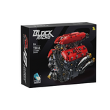 Assembly Model - V8 Turbo Engine
