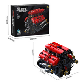 Assembly Model - V8 Turbo Engine