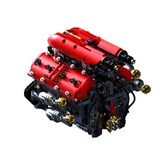 Assembly Model - V8 Turbo Engine